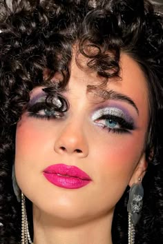 80s Glam Rock Makeup, Glam Rock Makeup