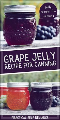 grape jelly recipe for canning by practical self reliance