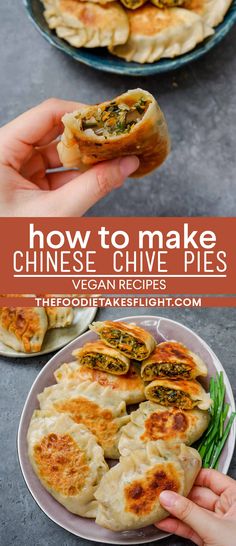 how to make chinese chive pies