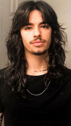 40 Men Who Grew Out Their Hair And Ended Up Looking Awesome (New Pics) | Bored Panda Long Shag Men, Long Hair Men Bangs, Long Shag Haircut Men, Haircuts For Men With Long Hair, Long Male Haircuts, Male Shag Haircut, Long Layered Hair Men, Shag Haircut Men, Metal Hairstyles