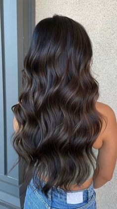 not mine Dark Hair Hairstyles, Hair With Color, Brown Hair Inspiration