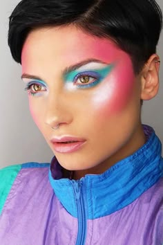 1980s Makeup, Look 80s, 90s Makeup, Makeup Idea, Beauty Make-up