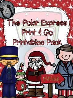 the polar express print and go printable pack