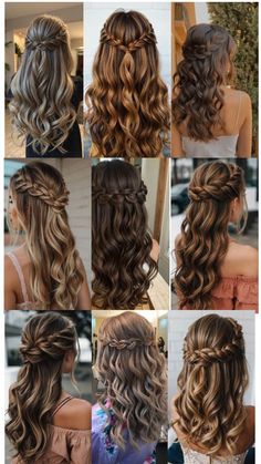 Hairstyle Examples, Formal Hairstyles For Long Hair, Easy Hairstyles For Thick Hair, Hoco Hairstyles, Easy Hair Updos, Long Hair Wedding Styles, Hair Tutorials Easy, Hairdo For Long Hair, Easy Hairstyles For Long Hair