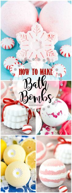 HOW TO MAKE BATH BOMBS – create your own bath bombs at home with this easy video tutorial and recipe! Bath Boms Diy, Homemade Bath Products, Nails Polish, Eyes Model, Love Style, Citric Acid