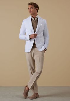 A versatile warm-weather wardrobe essential, this linen blend plain front dress pant in neutral shades pairs well with bold prints and patterns, statement sport jackets and weightless summer knits and dress shirts.  Plain FrontBesom Coin PocketBelt LoopUnfinished BottomUnlinedMade in Italy Summer Knits, Shirts Plain, Tuxedo Shirt Dress, Tuxedo Dress, Sport Jacket, Neutral Shades, Outerwear Vest, Prints And Patterns, Summer Knitting