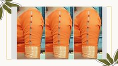 Orange color sleeves designs for ladies dress Happy Independence Day Images, Independence Day Images, Sari Blouse Designs, Sari Blouse, Ladies Dress, Happy Independence, Happy Independence Day