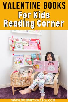 Looking for some great books for Valentine's Day? Check out this list of Valentine's Day books for your kid's reading corner! Kids Reading Corner, Valentine Books, Reading Corner Kids, Valentines Day Book, Themed Activities, Kids App