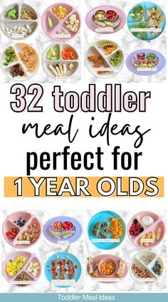 A list of meal ideas based on what I serve my 12 month old. 1 Year old toddler meal ideas that are healthy, quick and easy! I'm a mom of three sharing my one year old meal ideas. Toddler Lunch And Dinner Ideas, Meals One Year Old, 10 Month Old Food Ideas Meals, Lunch Ideas For 13 Month Old, Food Ideas For A 10 Month Old, 11 Month Meal Ideas, I Year Old Food Ideas, Toddler Meals 2 Year, 11 Month Old Meals