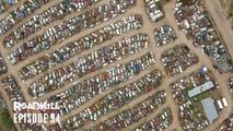 an aerial view of a parking lot with cars parked in it and the words rockland park written on top