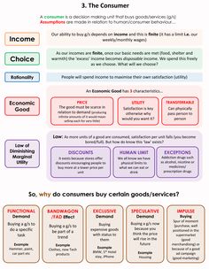 an info sheet with different types of information