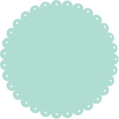 a light blue background with white dots in the center and an oval shape on top