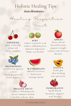 Holistic Heart Health, Foods For Feminine Health, Natural Heart Health, Fruits For Health, Best Foods For Health, Holistic Health Business, Women Health Tips Healthy, Holistic Feminine Health, How To Start A Holistic Lifestyle