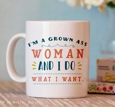 Funny Coffee Mug - Grown Ass Woman Mug - Funny Coffee Mug for Her - Funny Mug