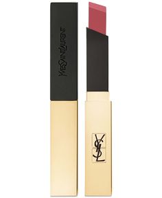 This super-slim, square lipstick provides luxurious, full, long-wear, matte color in couture-inspired shades developed for every skin tone by creative director Tom Pecheux. Ysl Lipstick, Beauty Words, Batons Matte, Lip Tattoos, Nude Lipstick, Long Lasting Lipstick, Mac Makeup, Lipstick Makeup, Luxury Skincare