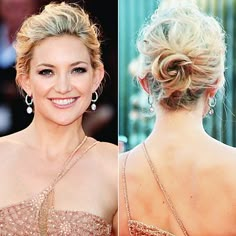 Celebrity Updos, Wedding Updos, Wedding Updo, Kate Hudson, Wedding Hair And Makeup, Hair Dos, Bridesmaid Hair