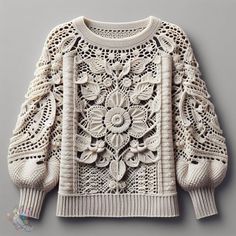 Искусство ИРЛАНДСКОГО кружева — Фото | OK.RU Knitting Amigurumi, Gilet Crochet, Crochet Cord, Crochet Purse Patterns, Off Shoulder Fashion, Crochet Top Pattern, Crochet Tops, Embroidered Clothes