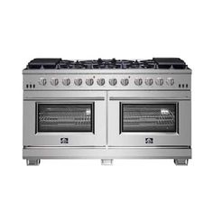 an oven with two burners and one door open on the front, against a white background