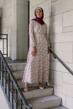 Prairie Meadow Maxi Dress – Niswa Fashion Fashion Newsletter, Fabulous Fall, Blowout Sale, Feminine Look, Delicate Flower, Autumn Theme, Modest Dresses, Best Sellers