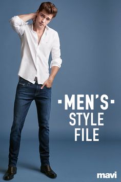 Looking for a no-nonsense slim fit jean? Look no further than The Jake from Mavi. The Jake comes in a variety of different washes and materials, creating an aesthetic for everyone. Go to Mavi.com and begin browsing the different options and you may very well find your next go-to pair of pants. Slim Fit Jeans Men Outfits, Francisco Lachowski, Men Fashion Casual Outfits, Lifestyle Tips, Gentleman Style, Mens Casual Outfits, Men Looks, Men's Style, Stylish Men