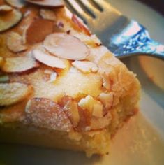 a slice of pie on a plate with a fork