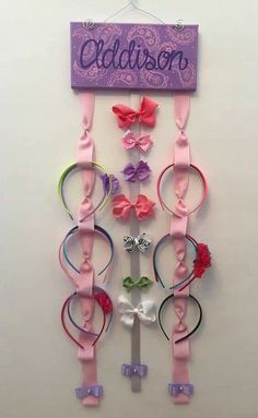 Headband And Bow Holder, Bow Storage