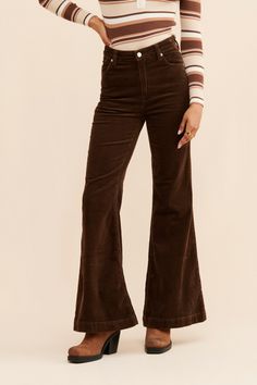 Rent Eastcoast Corduroy Flare Pants from Nuuly. Pick 6 items for $98/month. Free shipping + returns. Corduroy Flare Pants, Cord Jeans, Free People Style, Corduroy Jeans, Denim Branding, Flared Pants, Corduroy Pants, Flare Pants, Casual Pants