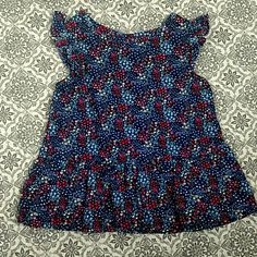 A Fun Shirt For The 4th Of July. Cute Cotton Tops With Pattern, Cute Patterned Cotton Tops, Cute Cotton Patterned Tops, Cute Printed Blue Tops, Midnight Blue Color, Fun Shirt, Joe Fresh, Midnight Blue, Kids Shirts