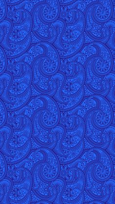 a blue background with an intricate design