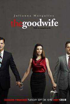 the good wife movie poster with three people holding hands