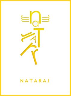 the logo for nataraj