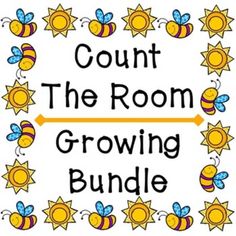 count the room growing bundle with bees