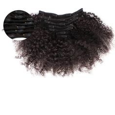 Natural Hair Clip Ins 4A, 4B and 4C Afro Tight Hair Texture Natural Hair Clip Ins, 4a Hair Type, 4c Afro, Microlink Hair Extensions, Hair Clip Ins, Clipin Hair Extensions, Natural Hair Weaves, Mongolian Hair, 4a Hair