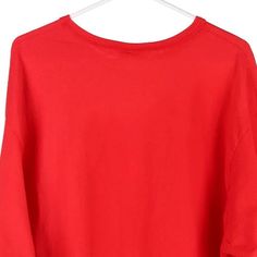 Description:Vintage red Champion long sleeve t-shirt, fits x-large.GENDER: mens CONDITION: very good.STYLE: long sleeve t-shirtERA: 1990sCOLOUR: redFABRIC: cotton Red Crew Neck Long Sleeve Top For Fall, Red Long Sleeve Sweatshirt, Casual Long Sleeve Red T-shirt, Red Long Sleeve Cotton T-shirt, Casual Red Long Sleeve T-shirt, Red Winter T-shirt, Red Oversized Long Sleeve T-shirt, Red Long Sleeve T-shirt For Winter, Red Long Sleeve Winter T-shirt