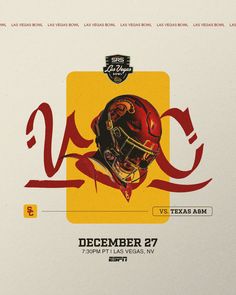 a football helmet with the words, december 27 on it and an image of a man's face