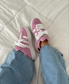 Adidas Campus Shoes, Looks Adidas, Preppy Shoes, Cute Sneakers, Girly Shoes