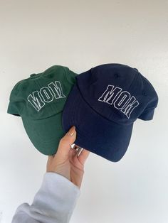 Classic dad hat with adjustable strap. One size fits most. Dad Hat Outfits Women, Mom Hat, Cap Outfit, Fall 23, Mom Hats, Dad Caps, Outfits With Hats, Cap Design, School Spirit