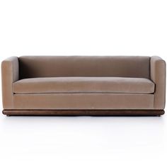 Elizabeth 82 Sofa, Surrey Taupe-Furniture - Sofas-High Fashion Home Taupe Sofa, Basement Redo, Contemporary Couches, Taupe Fashion, Classic Interiors, Reading Nooks, Plush Sofa, Outdoor Baby, Matching Furniture