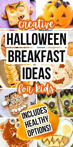 Halloween Pancakes Breakfast, Halloween Breakfast Ideas For School, Halloween Theme Breakfast Ideas, Halloween Toddler Breakfast, Healthy Mummy Recipes Breakfast, Halloween Food Ideas For Breakfast, Halloween Kid Breakfast, Halloween Brunch Food Ideas Party, Fun Fall Breakfast Ideas For Kids