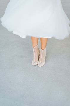 Couture Wedding Ankle Bootieswith Beautiful Embroidery Beaded Pearl Decorated Natural Suedeembellished Block Heel Wedding Shoes - Etsy Elegant Spring Wedding Boots, Elegant Wedding Boots Embellished, Elegant Embellished Wedding Boots, Spring Wedding Boots With Pointed Toe, Cream Round Toe Wedding Boots, Elegant Almond Toe Wedding Boots, Low Heel Wedding Boots, White Closed Toe Wedding Boots, Embellished Cream Wedding Shoes With Round Toe