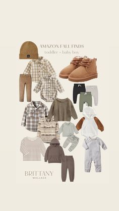 Shop our Influencers' top picks on Amazon Cute Toddler Boy, Boys Fall Fashion, Little Boy Clothes, Aesthetic Office, Baby Moses, Baby Boy Style