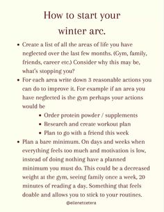 Winter Arc Rules Women, Winter Fitness Motivation, Winter Arc Quote, Winter Arc Checklist, Winter Arc Motivation Women, Winter Arc Motivation Aesthetic, Winter Arc Goals, Winter Arc Plan, Winter Arc Aesthetics