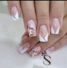 Blue Nail Art Designs, Sheer Nails, Fancy Nail Art, Nail Art Designs Images, Stiletto Nail Art, Hello Nails, Nude Nail Designs, Finger Nail Art