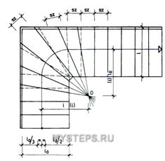 the drawing shows how to draw an object with straight lines and points on each side