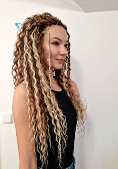 This Hair Extensions item by byBraid has 616 favorites from Etsy shoppers. Ships from Czech Republic. Listed on Apr 17, 2024 Curly Synthetic Dreads, Curly Dread Extensions, Wavy Dreadlock Extensions, Wavy Dreadlocks, Synthetic Dreads Hairstyles, Curly Dreadlocks, Curly Dreads, Hair Dreads, Dread Hair