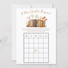 a printable card with an image of books on top of it and the words,'a new charter beginner '