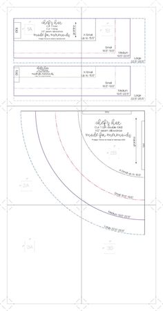 an image of the back side of a sewing pattern