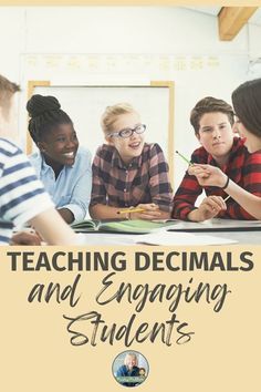 a book cover with children sitting at a table talking to each other and the title teaching journals and engaging students