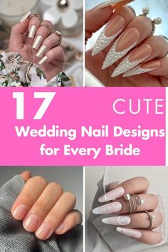 👰💅 Elegant Bridal Nail Designs for Your Special Day! Wedding Nail Designs, Lace Nail Design, White Lace Nails, Wedding Manicure, Queen Nails, Romantic Nails, Lace Nails