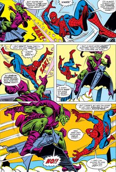 Ross Andru Art, Spider Man Villains, Spider Man Amazing, Comic Book Spiderman, Harry Osborn, Illustration Reference, The Amazing Spider Man